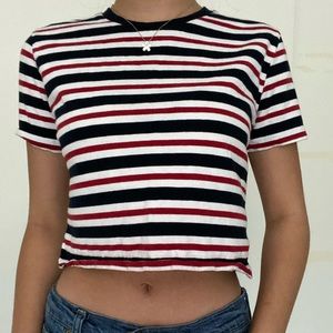 Brandy Melville Striped Shirt❤️🤍💙